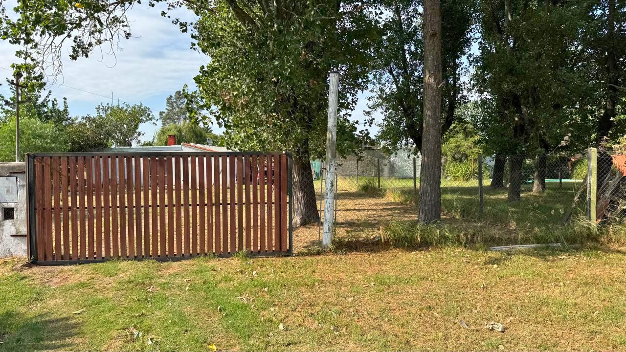 Vista lateral del lote